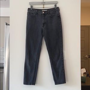 Zara high waisted mom jeans